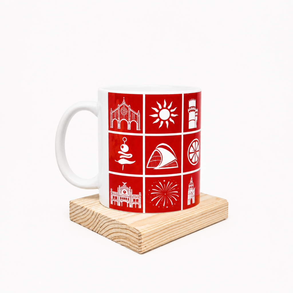 Mug with custom icons